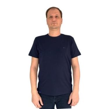 Imagem de Camiseta Sallo Slim Manga Curta Azul Marinho 1157 - Marinho GG-Masculino