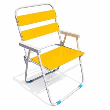 Imagem de Cadeira Dobrável Flamingo M1 Alumínio 100% Ergonômica Alta Leve Brilho - F028