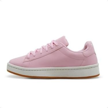 Imagem de Tênis Feminino Casual Blogueira Dia a Dia Conforto Rosa Moderno Premium-Feminino