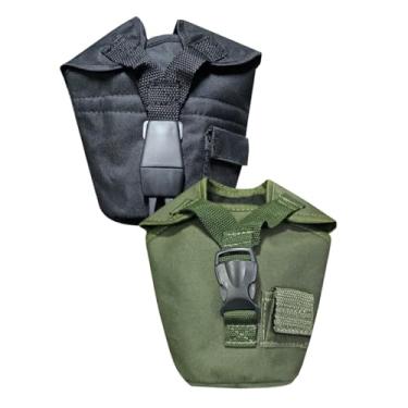 Imagem de Porta cantil Militar Verde ou Preto (Preto)