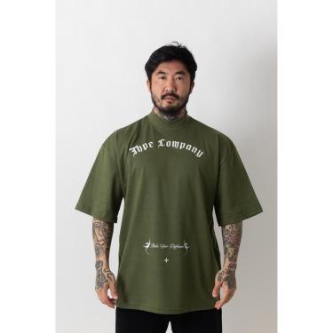 Imagem de Camiseta Oversized Difference Verde Musgo-Unissex