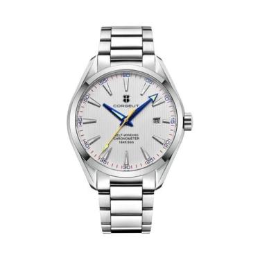 Imagem de Relógio Mecânico Automático De Luxo Masculino 41mm Corgeut NH35 Movt C