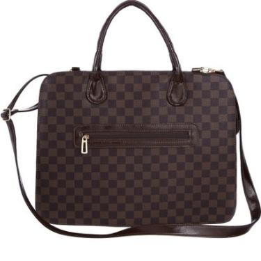 Imagem de Bolsa Pasta Me Visto Executiva Xadrez-Feminino