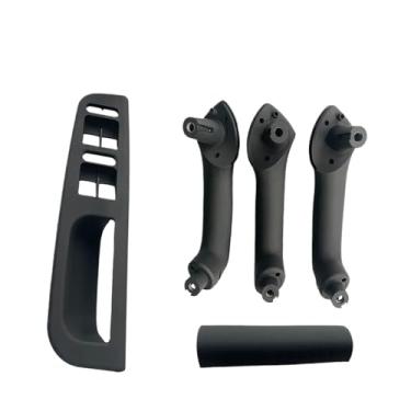 Imagem de 1 Conjunto X5 Fibra De Carbono/preto Interior Maçanetas Da Porta Painel Interruptor Compatível Com Vw Golf 4 Gti R32 Jetta A4 Bora Mk4 1999-2004 3b1867171d(5PCS-Black)