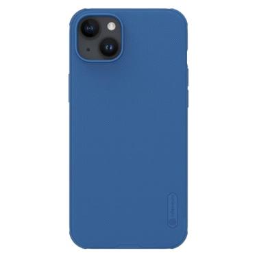 Imagem de Capa Anti Impacto Nillkin Super Frosted Shield Pro Magnetic Case para IPhone 15 Plus (Azul)