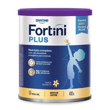 Imagem de Suplemento Infantil Fortini Plus Sabor Baunilha 400g