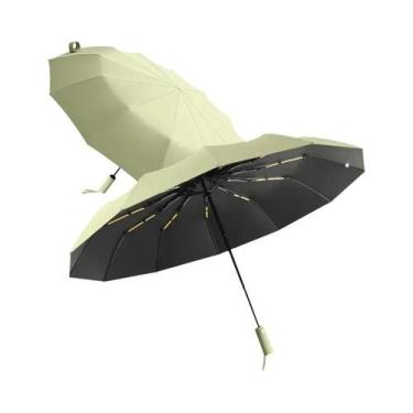 Imagem de Guarda-chuva De Negócios Unissex Reforçado Com 24 Varetas, Resistente 