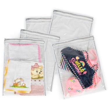 Imagem de Kit 04 saquinhos para maternidade - Beatriz Baby Enxovais, BRANCO