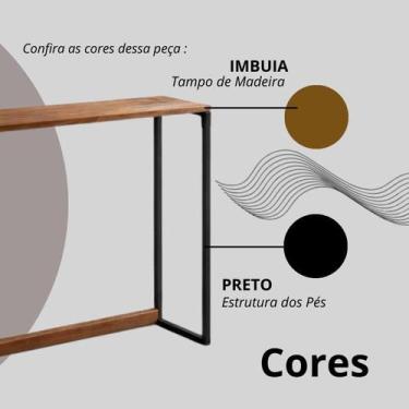 Imagem de Aparador De Sala Buffet Mesa Jantar Decoração Lar Apartamento - LOVE P