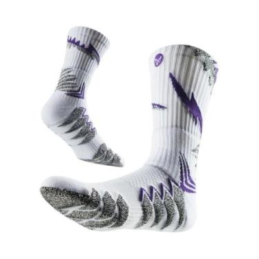 Imagem de Meias Esportivas Masculinas Com Reforço Mais Grosso, Elásticas, Confor