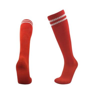 Imagem de Meias De Futebol Longas Para Crianças E Adultos, Alta Qualidade Em Alg