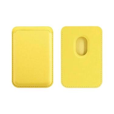 Imagem de Carteira Magnética Slim MagSafe Em Couro PU Para iPhone 12/13/14/15/16