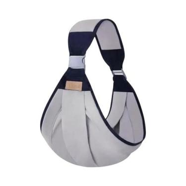 Imagem de Canguru Ergonômico Leve Para Recém-Nascidos Com Assento De Cintura E S