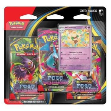 Imagem de Blister Triplo Pokémon Megaevolução Fogo Fantasmagórico