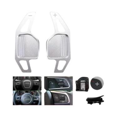 Imagem de Adesivos De Extensão Para Paddle Shift DSG Do Volante Audi TT MK2 A5 S