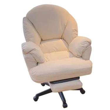 Imagem de Cadeira ergonômica giratória para jogos – Cadeira de mesa confortável e levantável para videogames, estudo, escritório, quarto e varanda