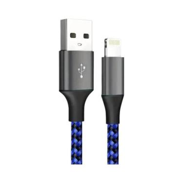 Imagem de Cabo USB a Para Lightning 1M 2M 3M Carregamento Rápido Certificado MFi