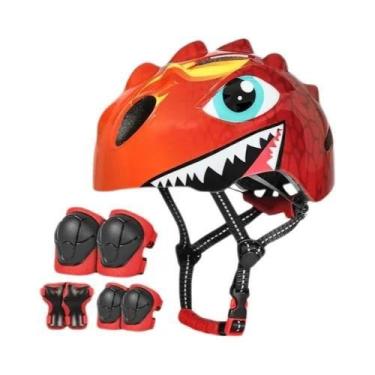 Imagem de Conjunto De Capacete E Protetores De Joelho E Cotovelo Para Crianças V