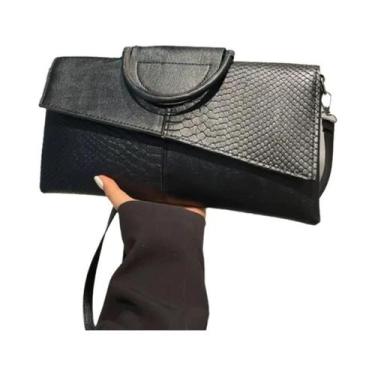 Imagem de Bolsa De Ombro Em Couro PU Para Mulheres, Moda Casual Para Casamentos,