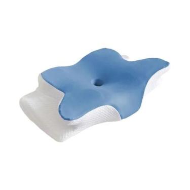 Imagem de Almofada Borboleta De Cor Sólida Em Espuma Viscoelástica De Recuperaçã