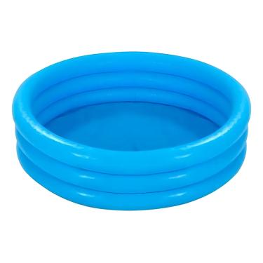 Imagem de Piscina Infantil Banheira Inflavel Redonda Resistente Confortável Segura Com Borda 330L