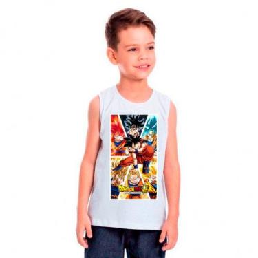 Imagem de Camiseta Desenho DRAGON BALL Z Moda Infantil Roupa Criança 02 - DESIGN