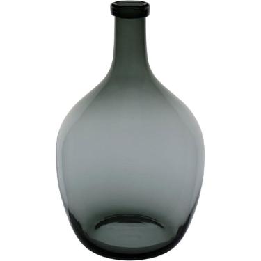 Imagem de VASO DECORATIVO ENFEITE HOME&CO VIDRO 40x24x24cm FUMÊ
