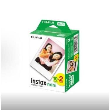 Imagem de Câmera instantânea FUJIFILM Mini White Edge Film 20 fotos
