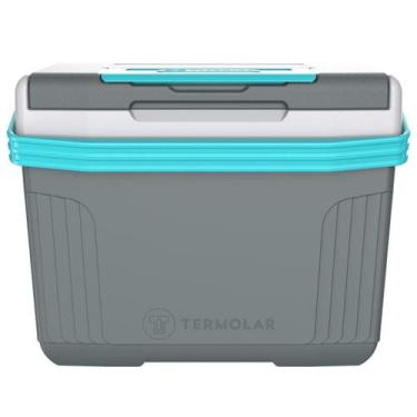 Imagem de Caixa Térmica 8L SUV Termolar Cinza Plus e Verde Litoral