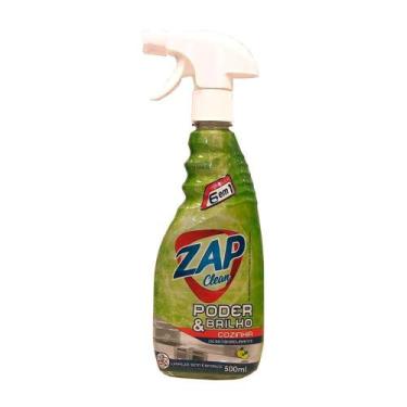 Imagem de Limpador Zap Clean Desengordurante Limão Poder Brilho 500ml