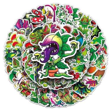 Imagem de Adesivos Chompers Nepenthes Mirabilis Waterproof V 50 unidades - Yiwei