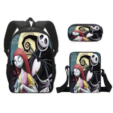 Imagem de Conjunto de mochilas, 3 peças Nightmares Before Christmas Jack Skellin