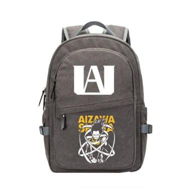 Imagem de Mochila de lona Mys Heros Academias Kids School 31x14x44cm - yiweisai