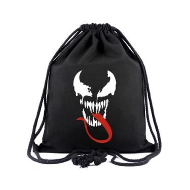 Imagem de Bolsa com cordão Venoms Anime String Swim Gym Bag para escola - Yiweis