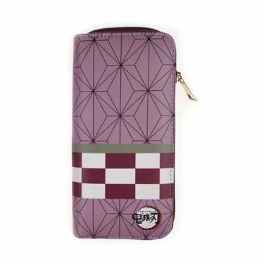 Imagem de Carteira Kamados Nezukos Anime Characters Slim BiFold PU - Yiweisai