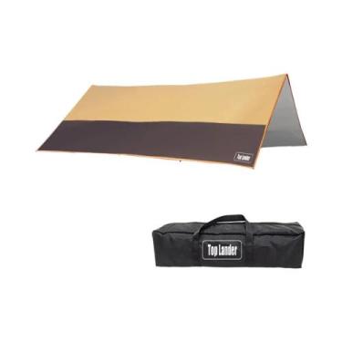 Imagem de Toldo De Camping Grande Impermeável Oxford 4X6, Abrigo Ao Ar Livre Par