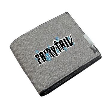 Imagem de Carteira Fairys Tails Anime Characters Slim Bifold - Yiweisai