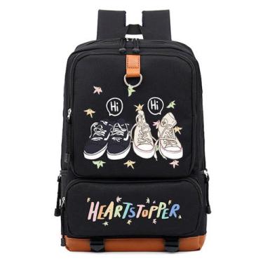 Imagem de Mochila Heartstopperss Anime School Bag Nylon 28x15x43cm - yiweisai