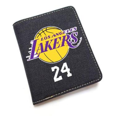Imagem de Carteira Anime Kobe Bryant's Leather Bifold 10x11,5 cm - Yiweisai