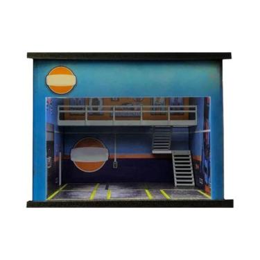 Imagem de Vitrine Para Carro Em Miniatura Escala 1:64 Com Iluminação LED G FANS 