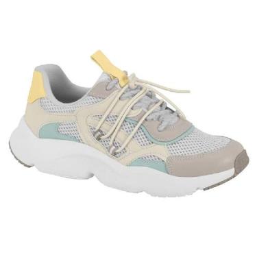 Imagem de Tenis vizzano esportivo ref 1440.111.21918 feminino, 39, Cinza, Verde