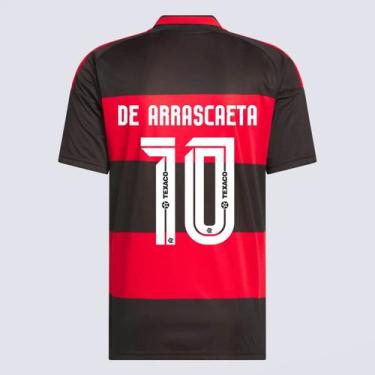 Imagem de Camisa Adidas Flamengo I 2026 10 De Arrascaeta, EEG