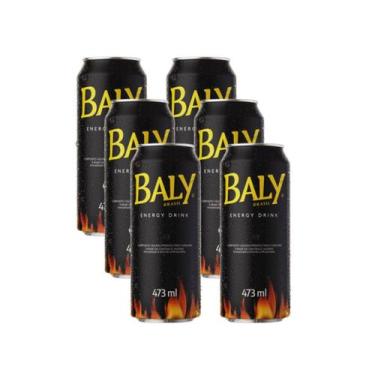 Imagem de Energético Baly Tradicional 473ml Pack 6 Latas