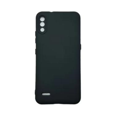 Imagem de Capa Lg K22 / K22 Plus Silicone Aveludada Colorida Capinha Anti Impacto K22 / K22 Plus:preto