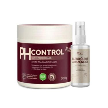 Imagem de Kit Máscara 500g Ph Control e Blend de Óleos Amazônicos - Ápice - Apic