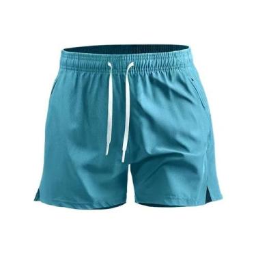 Imagem de Shorts Masculinos Leves De Secagem Rápida Para Esportes E Corrida Com 