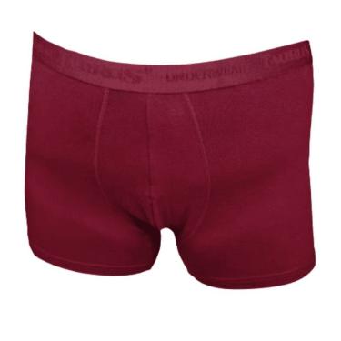 Imagem de Cueca Boxer Algodao Elastano Tamanho Grande Diversas Cores Plus Size Cotton Taurus G7/G8/G9
