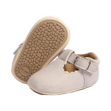 Imagem de Sapatos Retro De Couro PU Para Meninas, Primavera E Outono, Solado De 