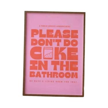 Imagem de Pintura Em Tela De Corações Animados Bege Estilo Retrô Sem Coca-Cola P