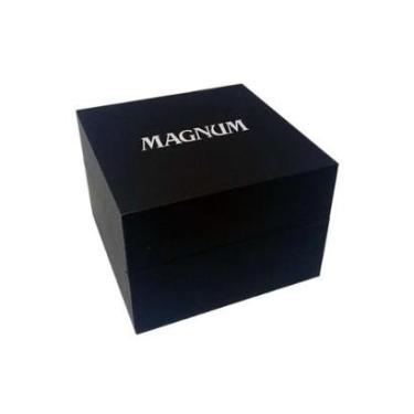 Imagem de Relógio Magnum Masculino Prateado Analógico MA34601T Aço-Masculino